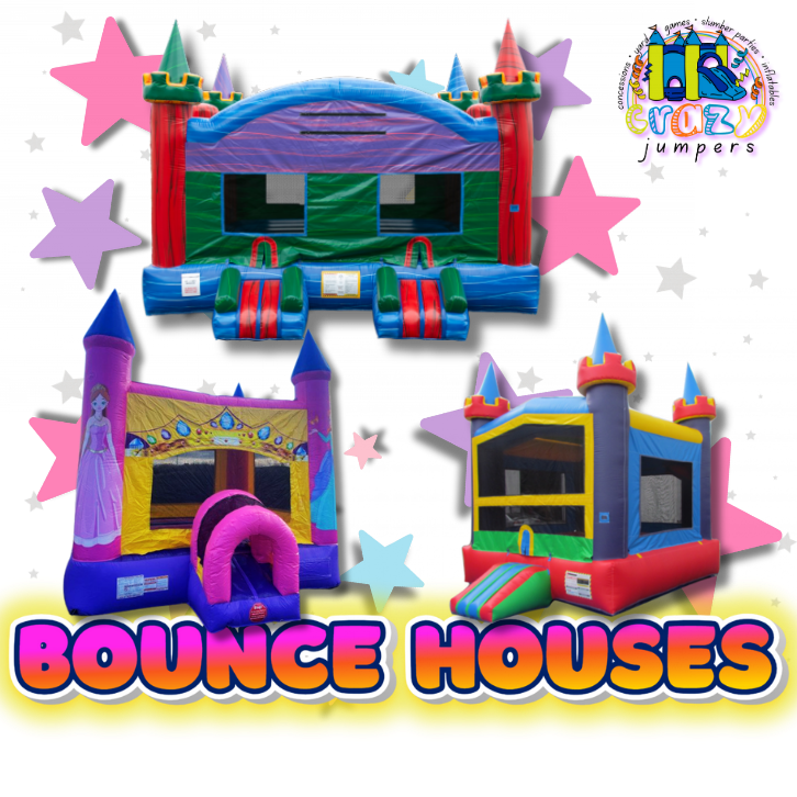 CRAZY JUMPERS 36 Bounce House Categories