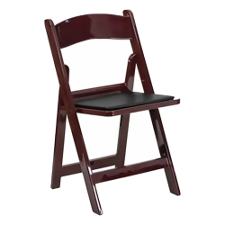 IMG 7437 1756655513 Mahogany Resin Chair with Padded Seat